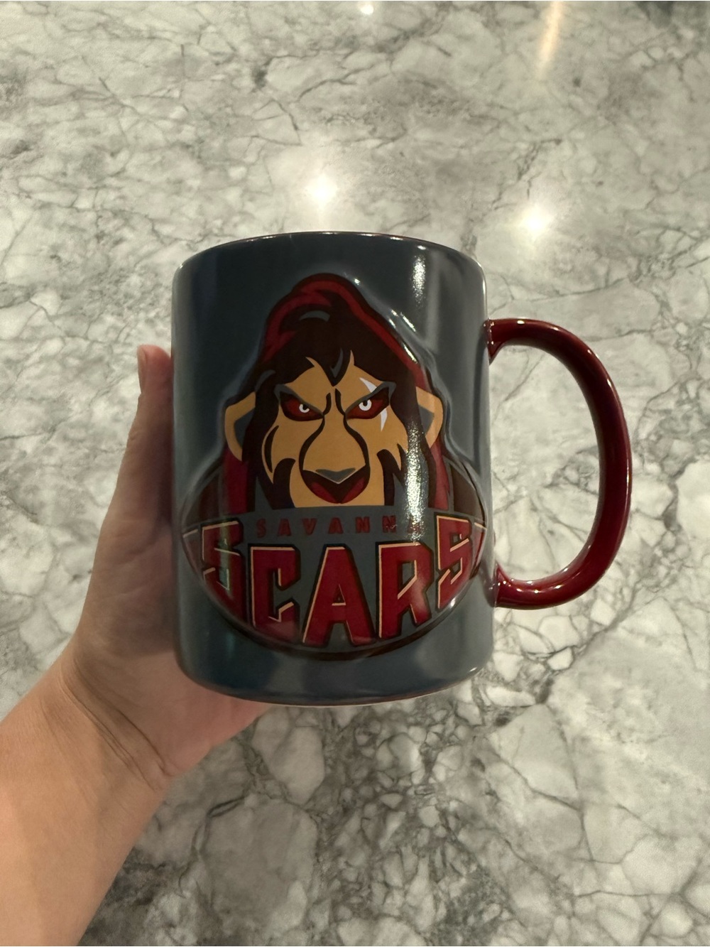 Disney Parks Lion King Savanna Scars Coffee Mug